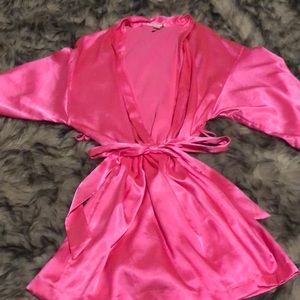 Pink robe